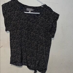 Black and White Women's Top